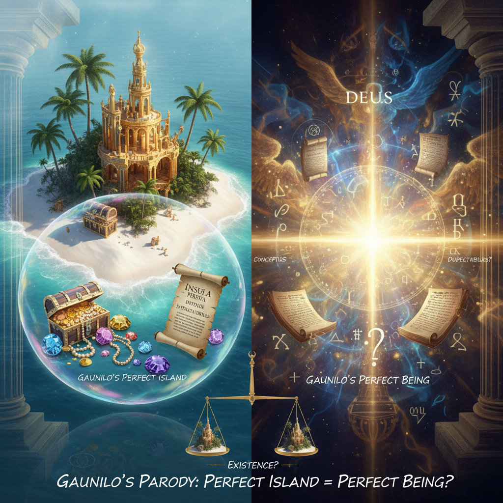 Gaunilo's Parody: Perfect Island vs Perfect Being