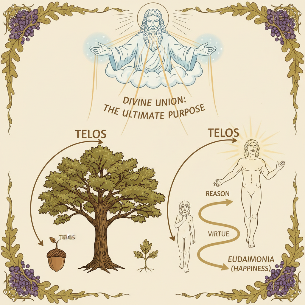 Aquinas' development of Aristotle's telos