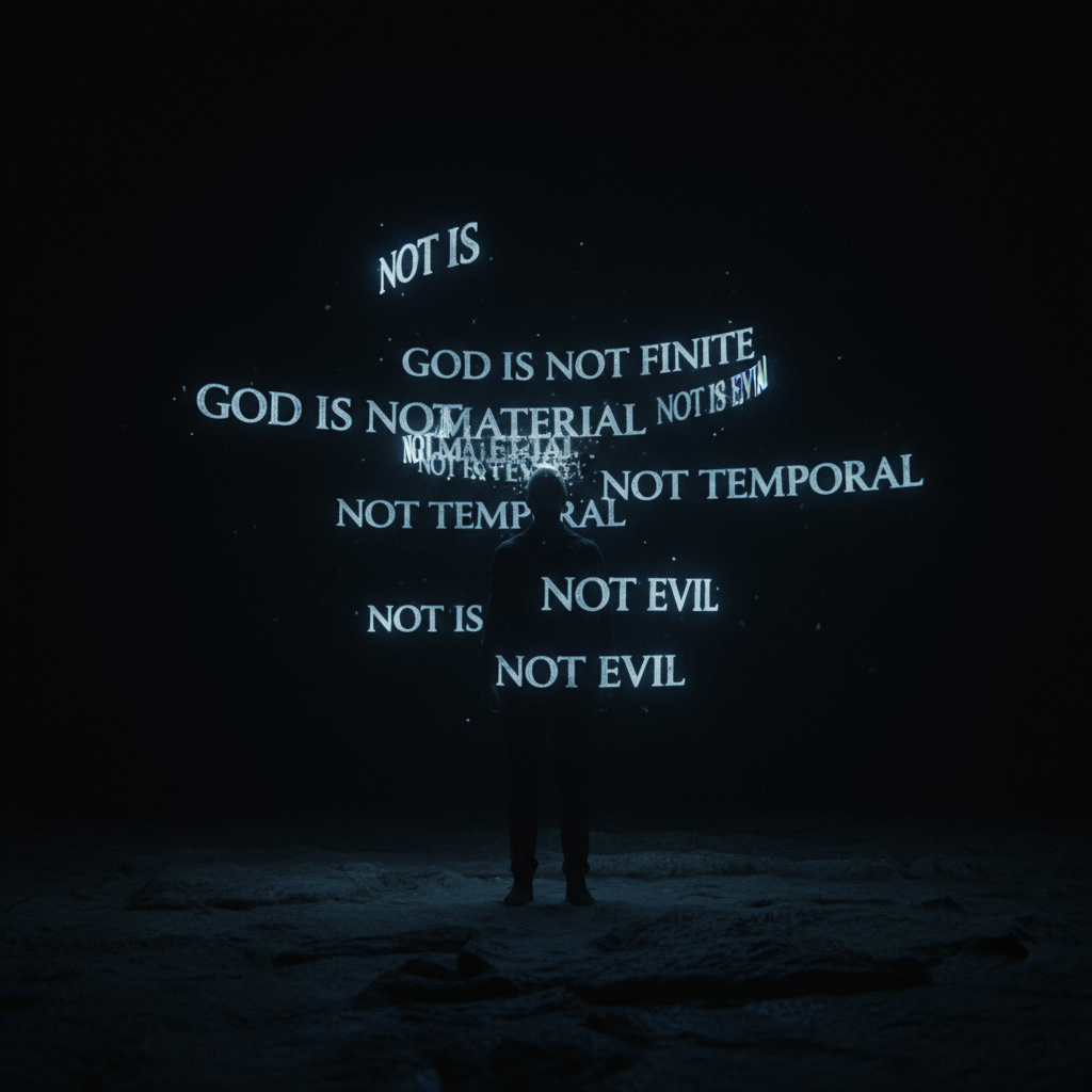 Via Negativa - Defining God by what He is NOT