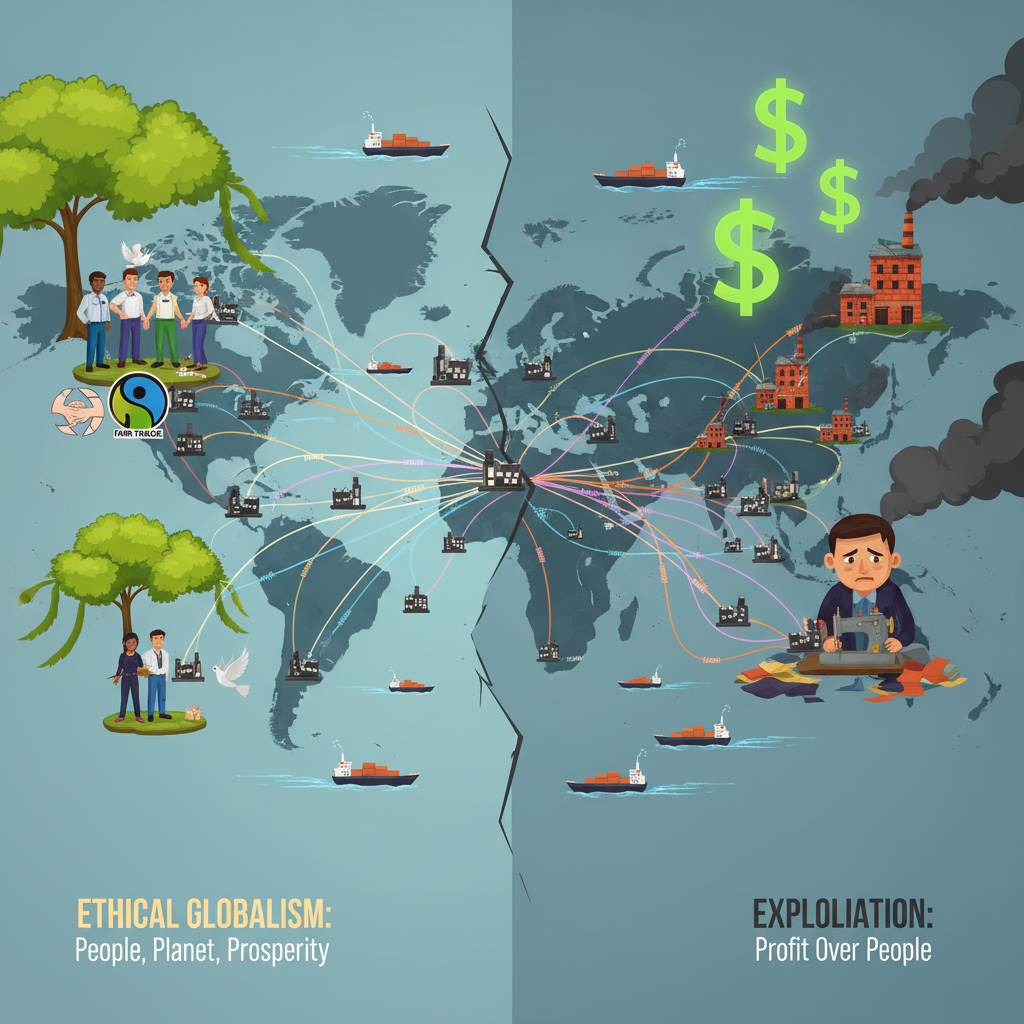 Globalisation: Ethical Globalism vs. Exploitation