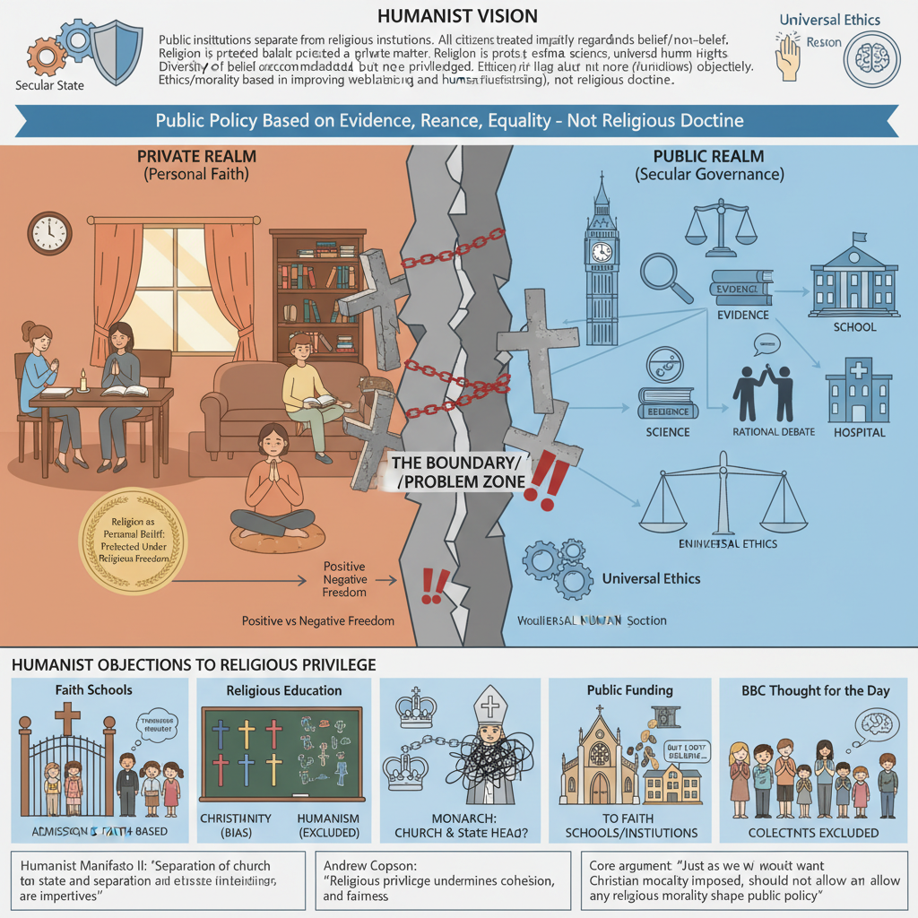 Humanists: Christianity Should Play No Part in Public Life