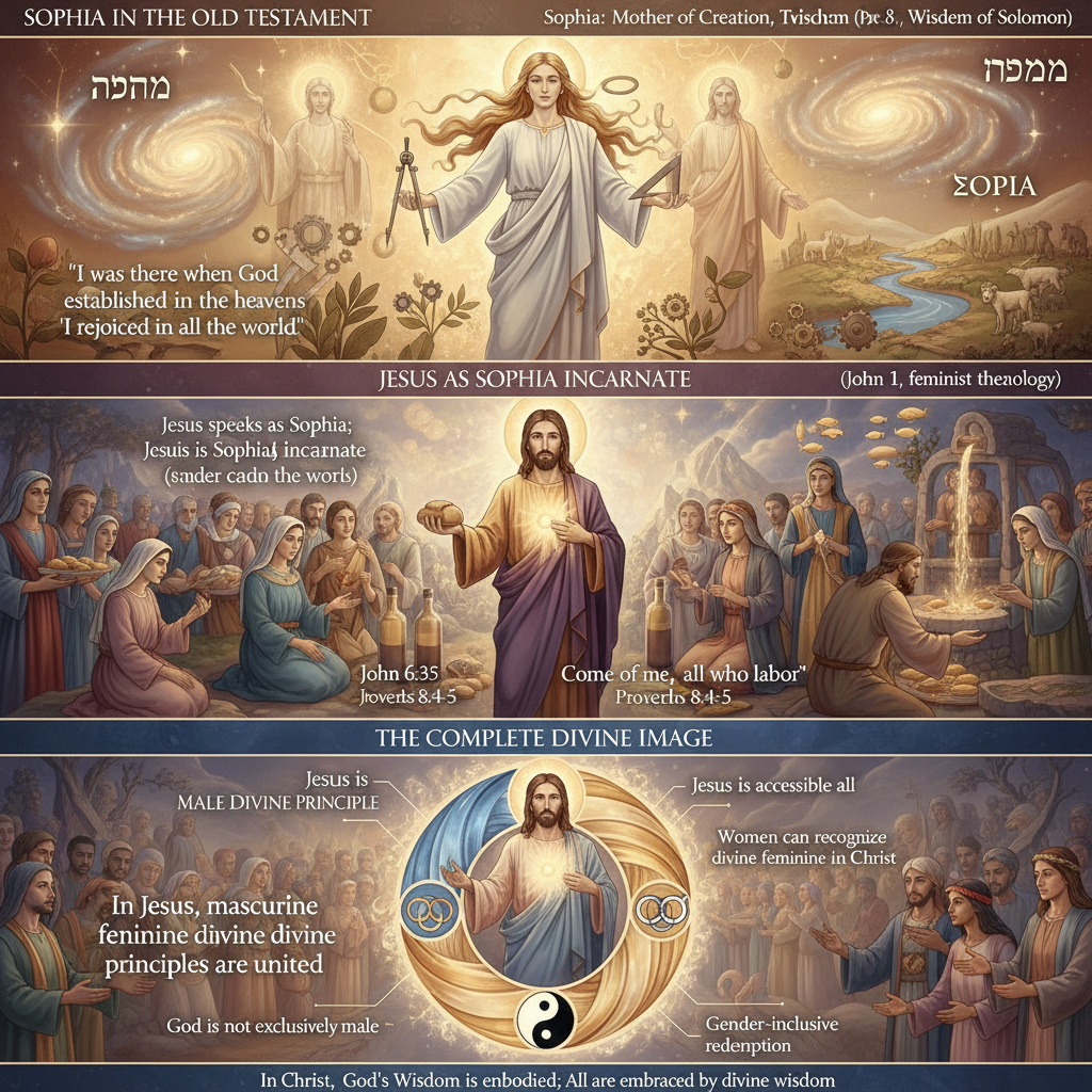 Jesus as the Incarnation of Female Wisdom (Sophia)