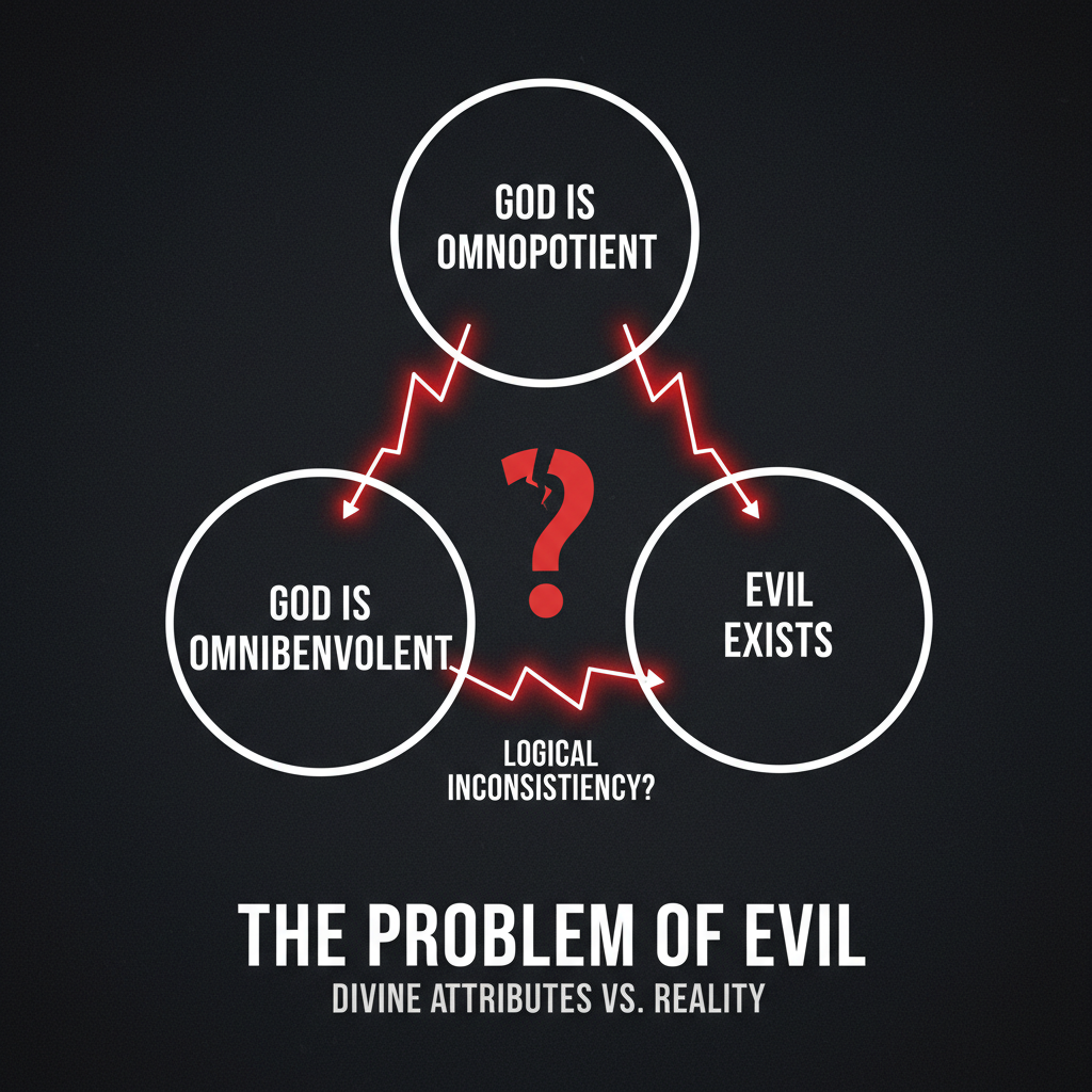 The Problem of Evil - Divine Attributes vs. Reality