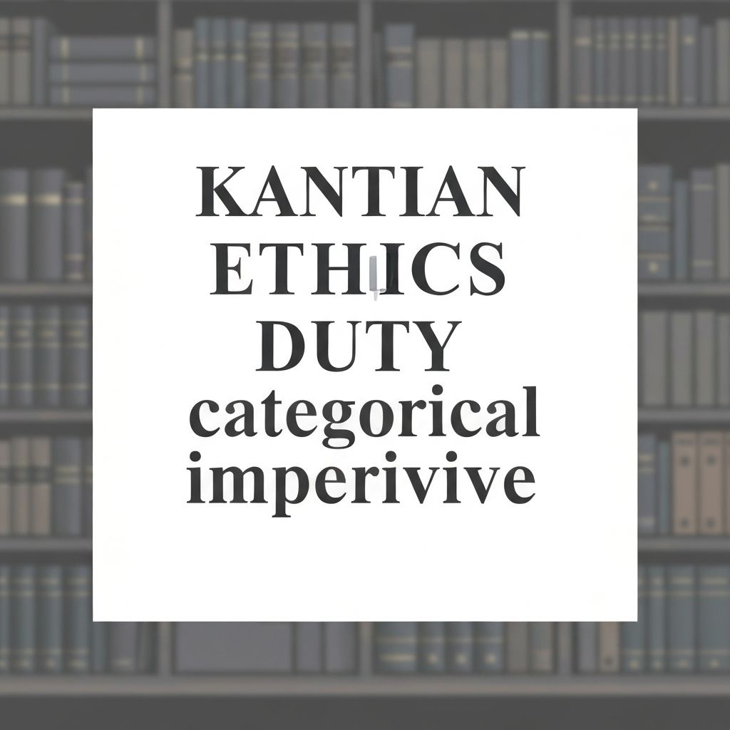 Kantian Ethics
